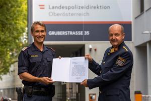 Artikel 'Polizist der LPD OÖ ausgezeichnet' anzeigen