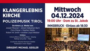 Artikel 'Kirchenkonzert der Polizeimusik Tirol' anzeigen