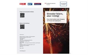 Artikel 'Pyrotechnik zum Jahreswechsel' anzeigen